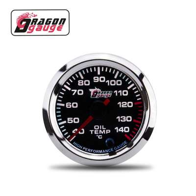 DRAGON GAUGE 2 inch 52mm 40~140 Car Modification Pointer meter Gauge Oil Temperature Gauge