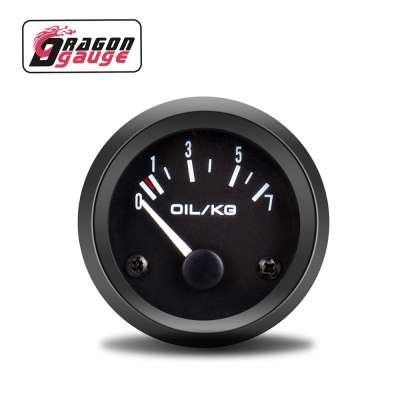 Dragon Gauge 52mm Pointer Auto Car Oil Pressure Gauge Meter Car Styling Car Instruments 0-100 PSI for DO2012BB