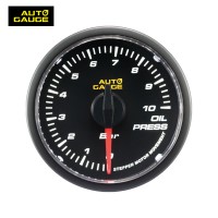 52mm black analog oem odm oil pressure meter gauge